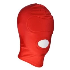 BDSM Masker Met Open Mond - Rood -Kiotos bdsm masker met open mond rood zk
