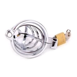 Chastity Cage - RVS -Kiotos chastity cage rvs ok