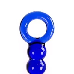 Glazen Dildo Blue Balls & O-ring -Kiotos glazen dildo blue balls o ring ok