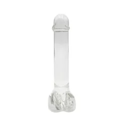 Glazen Dildo Smooth Penis - Transparant -Kiotos glazen dildo smooth penis transparant ak