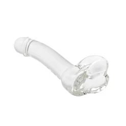 Glazen Dildo Smooth Penis - Transparant -Kiotos glazen dildo smooth penis transparant ok