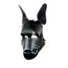 Leren Masker Dogface -Kiotos leren masker dogface