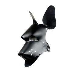 Kiotos -Kiotos leren masker dogface zk