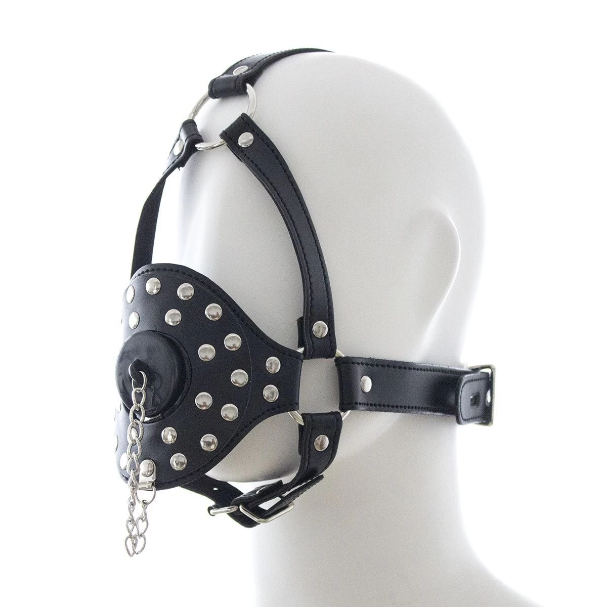 Lid Head Harness Gag 3 Lid Head Harness Gag