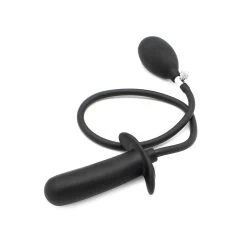 Opblaasbare Dildo Smooth - Zwart -Kiotos opblaasbare dildo smooth zwart zij