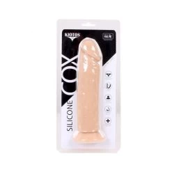 Realistische Dildo Kiotos Cox 23 CM - Huidskleur -Kiotos realistische dildo kiotos cox 23 cm huidskleur verpakt