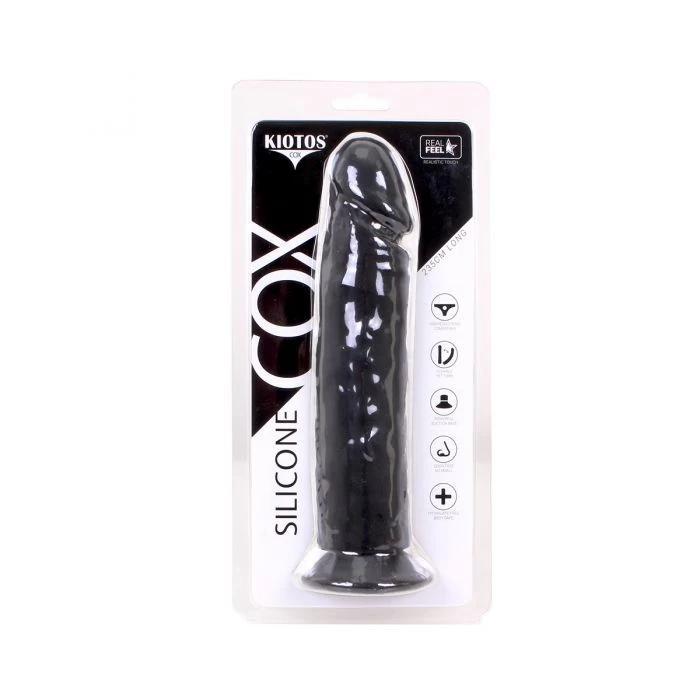 Realistische Dildo Kiotos Cox 25 CM - Zwart 7 Realistische Dildo Kiotos Cox 25 CM - Zwart - Image 5