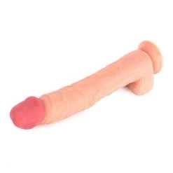 Realistische Dildo Cox 001 - Huidkleurig -Kiotos realistische dildo cox 001 huidkleurig liggend