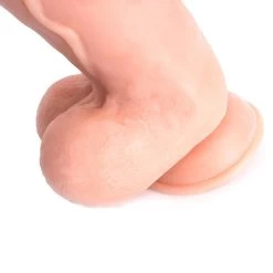 Realistische Dildo Cox 002 - Huidkleurig -Kiotos realistische dildo cox 002 huidkleurig zuignap