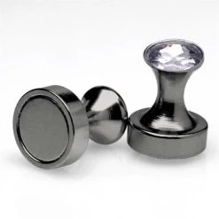 Tepel Klemmen Black Line Magnetische Power Pins