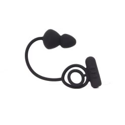 Vibrerende Cockring Met Anaal Plug