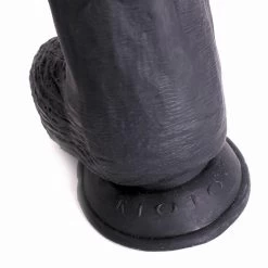 Zwarte Realistische Dildo Met ZUignap COX - 34.5 Cm -Kiotos zwarte realistische dildo met zuignap cox 34 5 cm zuignap